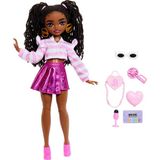 Mey İthalat Barbie Kahverengi Saçlı ve Eklemleri Bükülebilen Barbie Dream Besties 'brooklyn' Bebek ve Aksesuarları, Dans Temalı Oyuncaklar, JKP51