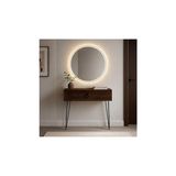 Mey İthalat Barok Metal Ayaklı Modern Dresuar; 80X20X20 Cm, Suntalam, Minimalist Antre ve Salon Konsol Dolabı - Çok Renkli