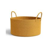 Mey İthalat Battaniye, Clover Özel Pamuklu Saplı Jüt Sepeti Hasır Oyuncak Sepeti Jüt Çamaşır Sepeti 40-30 Hasır 40 x 30 - 10 x 10 cm - Çok Renkli