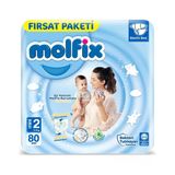 Mey İthalat® Bebek Bezi Fırsat Paketi 2 Beden 3-6 Kg 80 Adet