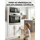 Mey İthalat® Bebek Güvenlik Dolap Kilidi Çok Amaçlı Çocuk Emniyet Kilit Sistemi