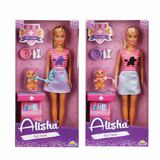 Mey İthalat® Bebek Set Alisha Veteriner Aksesuarli ( 1 Adet Fiyatidir)