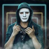 Mey İthalat® Beyaz Renk Hip Hop Anonim Jabbawockeez Dans Maskesi 18X19 Cm