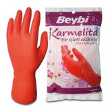 Mey İthalat® Beybi Karmelita Bulaşık Eldiveni No:7,5