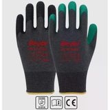 Mey İthalat® Beybi Pl17 Flex Likralı İpten Örme Lateks Eldiven No:10