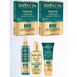 Mey İthalat Bioxcin Keratin & Argan Saç Bakım Seti, Dolunaytcrt-Bxcnkeratinargansetjelli