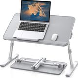 Mey İthalat Bix Saiji AL30 Ayarlanabilir Laptop Standı Ergonomik Tasarım 17 Inç Uyumlu Taşınabilir Masa Gri