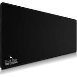 Mey İthalat Black Deer Oyuncu Mouse Pad, Fare Altlığı, Kenar Dikişli, Kaymaz Taban, Ofis Tipi, Pürüzsüz Yüzey, Çalışma Masası Altlığı (90X40 Xl) - Renkli