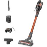 Mey İthalat Black+Decker BHFEV182C 4'ü 1 Arada Kablosuz Dikey Süpürge (18 V, 2.0 Ah, To, Elektrikli Fırça Başlığı, Dar Aralık Aparatı, Şarj Cihazı ve Duvar Askısı Dahil)