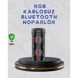 Mey İthalat® Bluetooth 5.0 Destekli Yüksek Ses Kaliteli Hoparlör