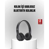 Mey İthalat® Bluetooth Kablosuz Kulaklık – Extra Bass, Tf Kart, Mikrofonlu, Ayarlanabilir Ergonomik Tasarım