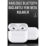 Mey İthalat® Bluetooth Kulaklık 3.Nesil Kablosuz Uzun Pil Ömrü Dokunmatik Kontrol