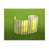 Mey İthalat Bordür Çim Kenarı Çit Çiçek 30 x 150 cm Ahşap Dekoratif Bahçe Çiti