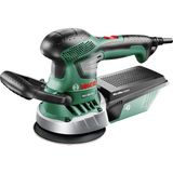 Mey İthalat Bosch Home And Garden Pex 400 Ae Eksantrik Zımpara, 370 Watt, 125 Mm, Tutuş Kolaylığı, Plastik Çantası ile Birlikte, Ince Kum, Yeşil