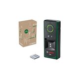 Mey İthalat Bosch Home & Garden Truvo Duvar Dedektörü (Tek Tuşla Kolay Kullanım, Metallerin ve Akım Geçen Kabloların Tespiti, Duvarda 70MM'YE Kadar Çalışma Maesafesi, Geri Dönüştürülmüş Malzemeden Katon Kutu)