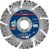 Mey İthalat Bosch Professional 1x Expert Multimaterial Elmas Kesme Diskleri (Beton, Donatılı Beton, Tuğla, Yumuşak Taş, Ø 115 Mm, Aksesuar Küçük Avuç Taşlama Makinesi)