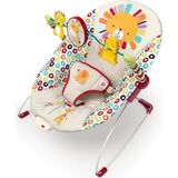 Mey İthalat Bright Starts Taşınabilir Ana Kucağı Yatıştırıcı Titreşimli Çıkarılabilir Oyuncak Barlı Bebek Koltuğu, 0-6 Ay 0-9 kg (Eğlenceli Fırıldaklar)