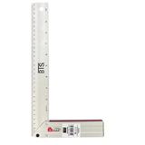 Mey İthalat® Bts 12275 Alüminyum Gönye 30 Cm