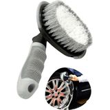 Mey İthalat Buffer Çok Amaçlı Araç Temizlik Fırçası, Siyah, Ergonomik Tasarım, Oto Iç ve Dış Yüzeyler Için, Jant Koltuk Halı Torpido, 5 Adet