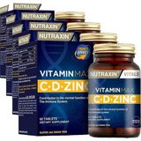Mey İthalat C-D-Çinko Vitamin Kompleksi, 60 Tablet, 4 Paket