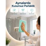 Mey İthalat® Cam Temizlik Bezi Yüksek Emici Mikrofiber Bez Cam Ayna Ve Vitrin Temizliği