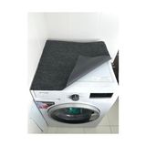 Mey İthalat Çamaşır Makinesi Örtüsü, Koruma Matı, Kaymaz Taban, Sıvı Geçirmez, Yıkanabilir - Çok Renkli - 10 cm