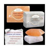 Mey İthalat Çankırı Tuz Sabunu + Himalaya Tuz Sabunu 2'li Set 300-350 G Zengin Mineralli Doğal Saf Kaya Tuzu Sabunu