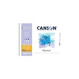 Mey İthalat Canson Montval Eskiz ve Resim Defteri, Spiralli, 12 Sayfa, 32X41, 300G