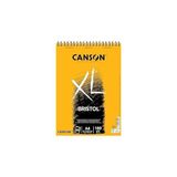 Mey İthalat Canson Xl, Bristol Kağıt, Çok Pürüzsüz Kağıt, 180 G/m², Kısa Kenarda Spiral Ciltli Blok, Dın A4 21 x 29,7 Cm, Ekstra Beyaz, 50 Yaprak