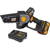 Mey İthalat Cat DG231 18VOLT 4.0AH Li-Ion 12CM Profesyonel Şarjlı Kömürsüz Zincirli Testere