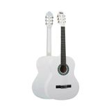 Mey İthalat CG-270WH Beyaz Klasik Gitar, 4/4 Yetişkin Boy, Sap Ayarlı Full Set - Çok Renkli
