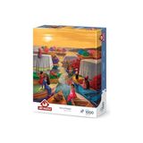 Mey İthalat Çiçek Limanı 1000 Parça Puzzle