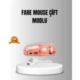 Mey İthalat® Çift Modlu Kablosuz Bluetooth 5.0 + 2.4Ghz Mouse – 3 Cihaz Bağlantılı, Hızlı Geçiş Düğmeli