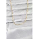 Mey İthalat® Cm 14K Gold Renk İnce Kuşgözü Zincir Model 60 Cm Kadın Kolye