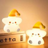 Mey İthalat Çocuk Gece Lambası Little Yıldız Gece Lambası,yumuşak Dokunmatik Rgb Renk Modu,emzirme Işığı Bebek Odası,dokunmatik Kontrol, USB Şarjı (Bpa Içermez)