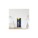 Mey İthalat Çocuk Odası Bebek Odası Boy Ölçer Boy Cetveli Sticker Gezegenler