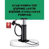 Mey İthalat® Çok Amaçlı Ayak Pompası Dayanıklı Pratik Hava Pompası