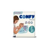 Mey İthalat Confy Premium Yenidoğan Bebek Bezi 1 Numara | 2-5 kg | 70 Adet | Ekonomik Paket