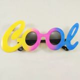 Mey İthalat® Cool Yazılı Rengarenk Parti Gözlüğü 21X8 Cm