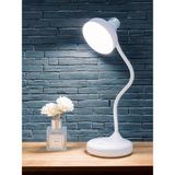Mey İthalat Coverzone 36CM Modern Masa Lambası Felexible Boyun Tasarımı Oturma Odası Başucu Lambası Restoran Bar Masa Lambası USB Şarj Edilebilir Masa Lambası 1978