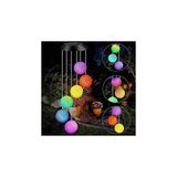 Mey İthalat Coverzone Solar Garden Lights Hanging Eva Ball Güneş Enerjili Asılabilir Bahçe Aydınlatma IP44 Dış Mekan Dekoratif LED Işık 6 Saat Şarj 8 Saat Aydınlatma Eva Top Sarkıt Lamba | Tp6
