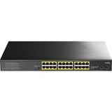 Mey İthalat Cudy GS1028PS2 2 Port Sfp, Vlan, Cctv, 24 Port Gigabit 300W Poe+ Metal Switch