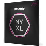 Mey İthalat Daddarıo NYXL0942 Elektro Gitar Tel Seti, Super Lıght (Nıckel-Carbon