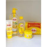 Mey İthalat Dalin Bebek Bakım Seti 5'li, Şampuan 700ML, Bebe Yağı 300ML, Vazelin 100ML, Pişik Kremi 100ML