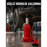 Mey İthalat® Dayanıklı Çelik Gövdeye Sahip Kompakt Hidrolik Kriko