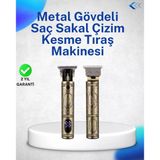Mey İthalat® Dayanıklı Çelik Kafa Ve Güçlü Motorlu Saç Sakal Makinesi