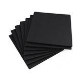 Mey İthalat Dayanıklı Plastik Levha, Pp Oluklu Mukavva Levha Siyah 100 x 120 cm 5 mm - Çok Renkli