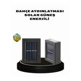 Mey İthalat® Dayanıklı Solar Aplik Hava Koşullarına Dayanıklı Dış Mekan Işığı
