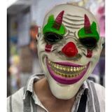 Mey İthalat® Delirten Gülüş Psikopat Palyaço Temalı Joker Maskesi