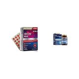 Mey İthalat Demir, C Vitamini, Folik Asit ve B12 Içeren 30 Tablet ile 250 Mg Magnezyum, D3K2 ve B6 Içeren 60 Tablet